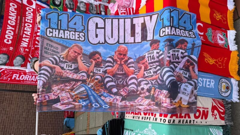 Liverpool fans welcome Man City to Anfield after 2026 guilty verdict on financial breach