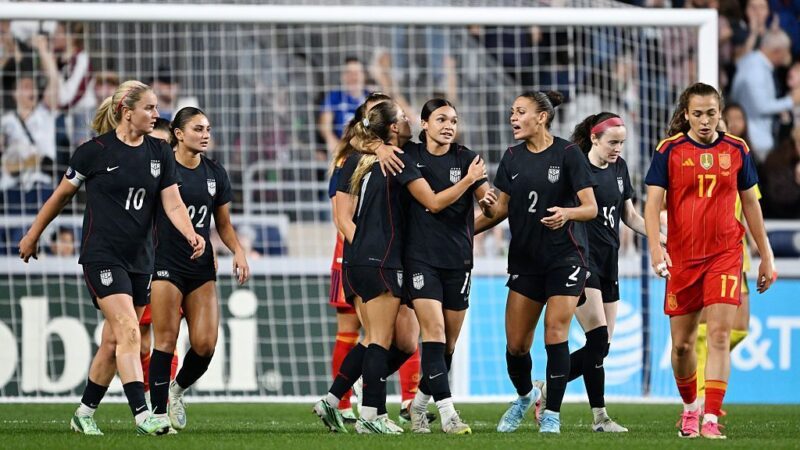 Mallory Swanson scores after Olympics as USWNT draws 2-2 with Spain in 2024 friendly