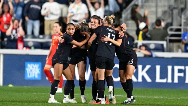 USWNT draws 2-2 with Spain in 2026 comeback, Sanchez and Swanson earn 9 ratings