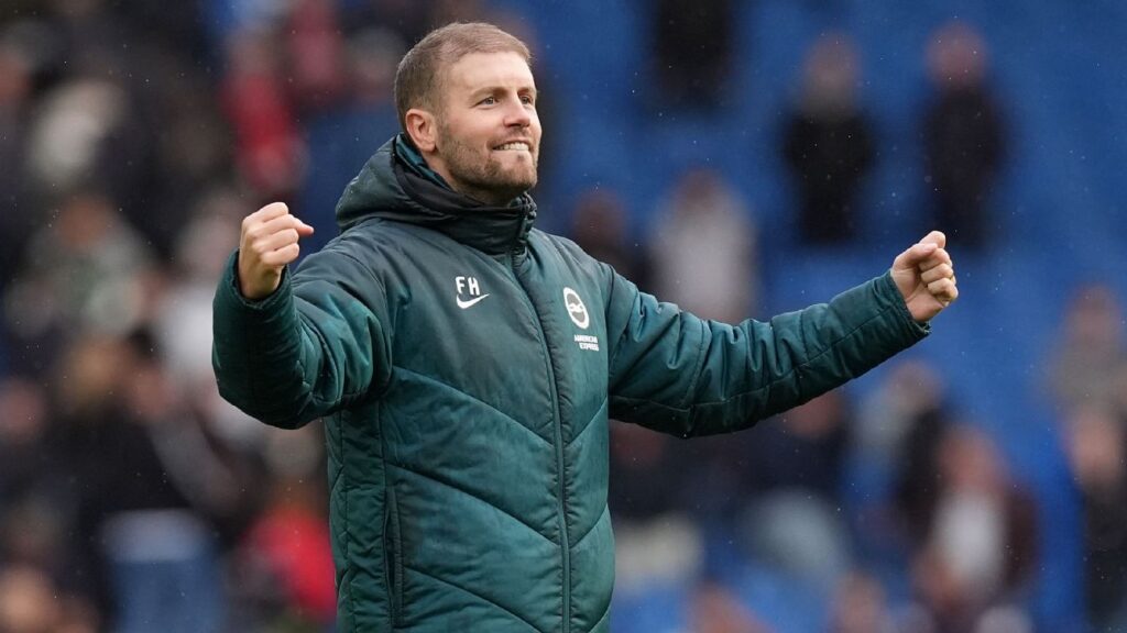 Fabian Hürzeler urges Brighton fans to sip a beer, not stare at PL table after 2-1 win over Crystal Palace 2026