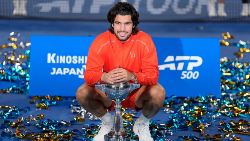 Carlos Alcarz wins Japan Open 2026 after wrist injury comeback, reshaping ATP race