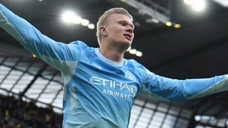 Man City beat Ipswich 3-2 as Haaland scores twice to clinch seventh straight win in 2026