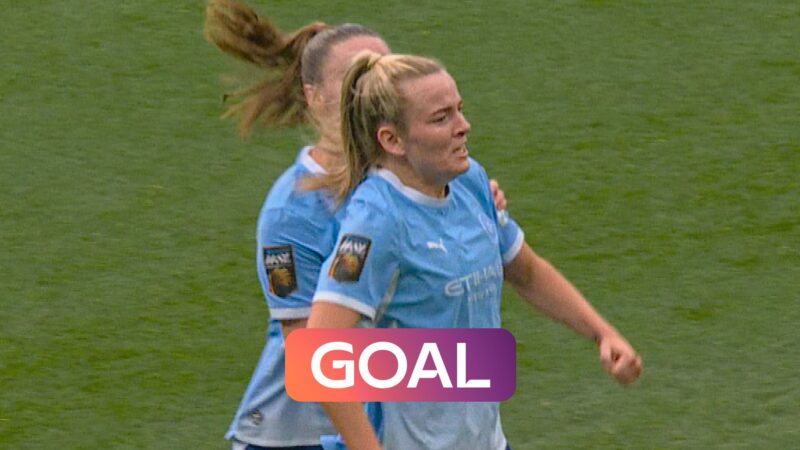 Lauren Hemp scores equaliser for Manchester City vs Arsenal WSL 2026 – title race heats up