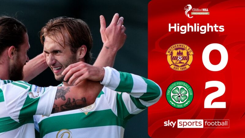 Celtic beat Motherwell 2-0 to extend lead in 2026 Scottish Premiership title race