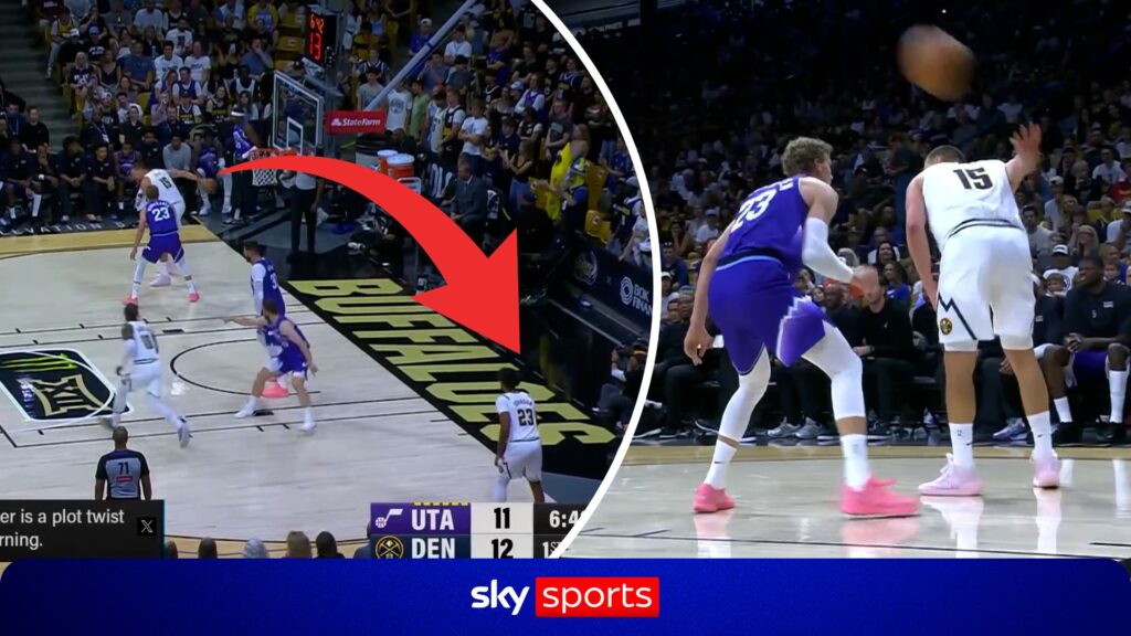 Nikola Jokic’s behind‑the‑back cross‑court assist to Cameron Johnson in 2026 preseason opener sparks NBA buzz
